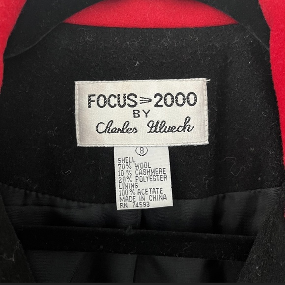 Vintage Military Style Jacket - Size 8 - Picture 4 of 4